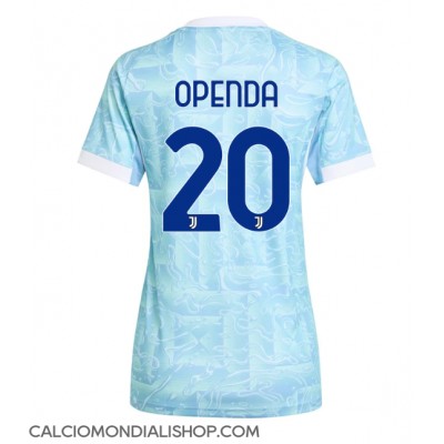 Maglie da calcio Juventus Lois Openda #20 Seconda Maglia Femminile 2025-26 Manica Corta Maglie da calcio Juventus Lois Openda #20 Seconda Maglia Femminile 2025-26 Manica Corta